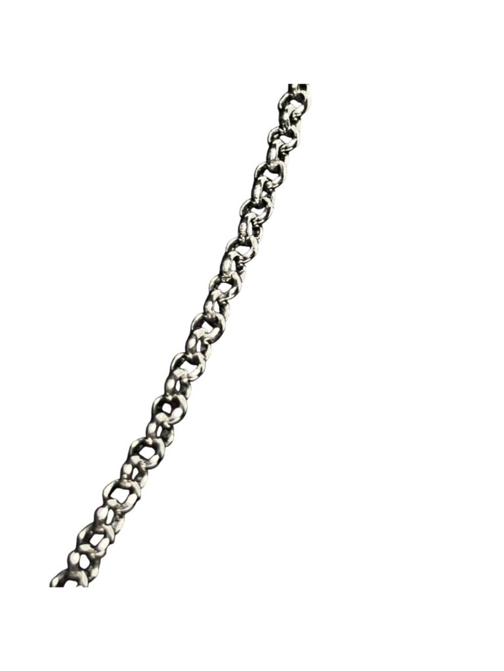 Camrose And Cross Silver Tone Necklace With Starburst Pendant/Brooch (6322) - Picture 4 of 10